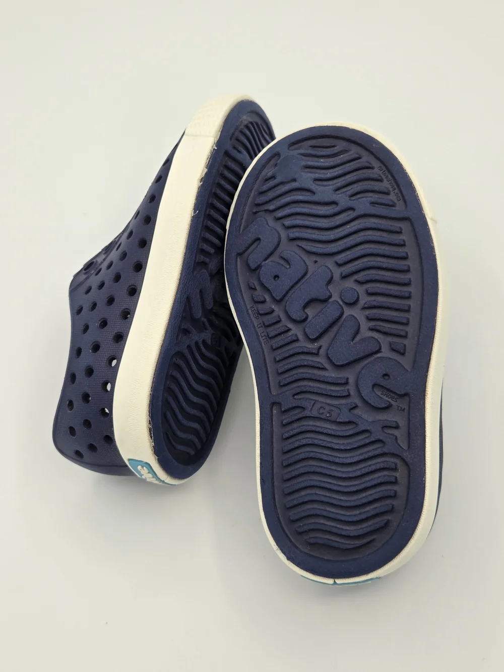 Native Jefferson Kids Slip-On Water Shoes Navy Size C5